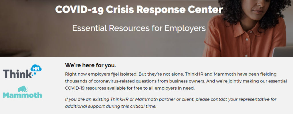 COVID-19 Crisis Response Center